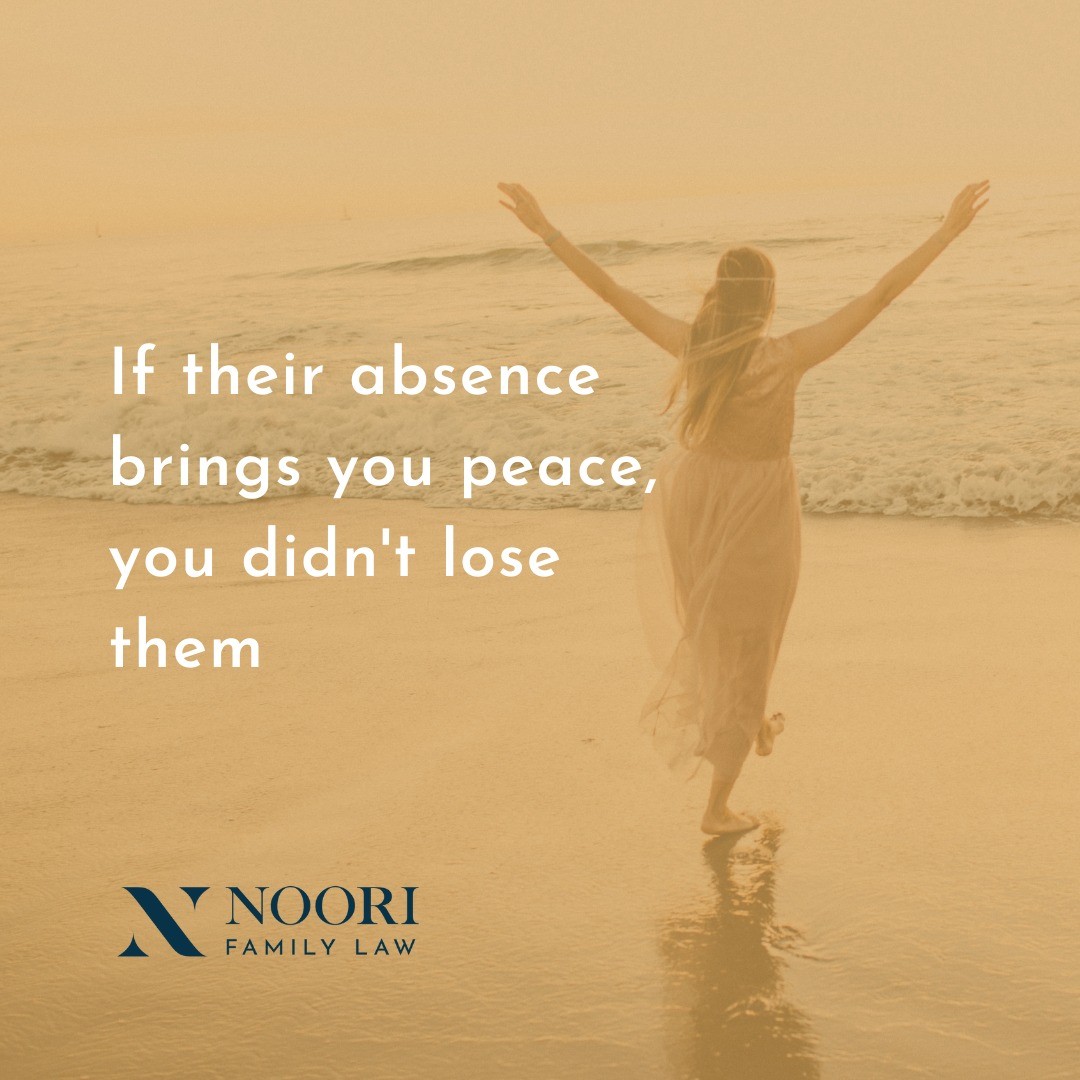 It takes an immense amount of courage to leave a relationship. Always remember that everyone is entitled to happiness. 

We understand what you’re going through and are here to guide you every step of the way. 

#noorilaw #familylawyer #torontolawyer #familylawyeretobicoke #familylaw